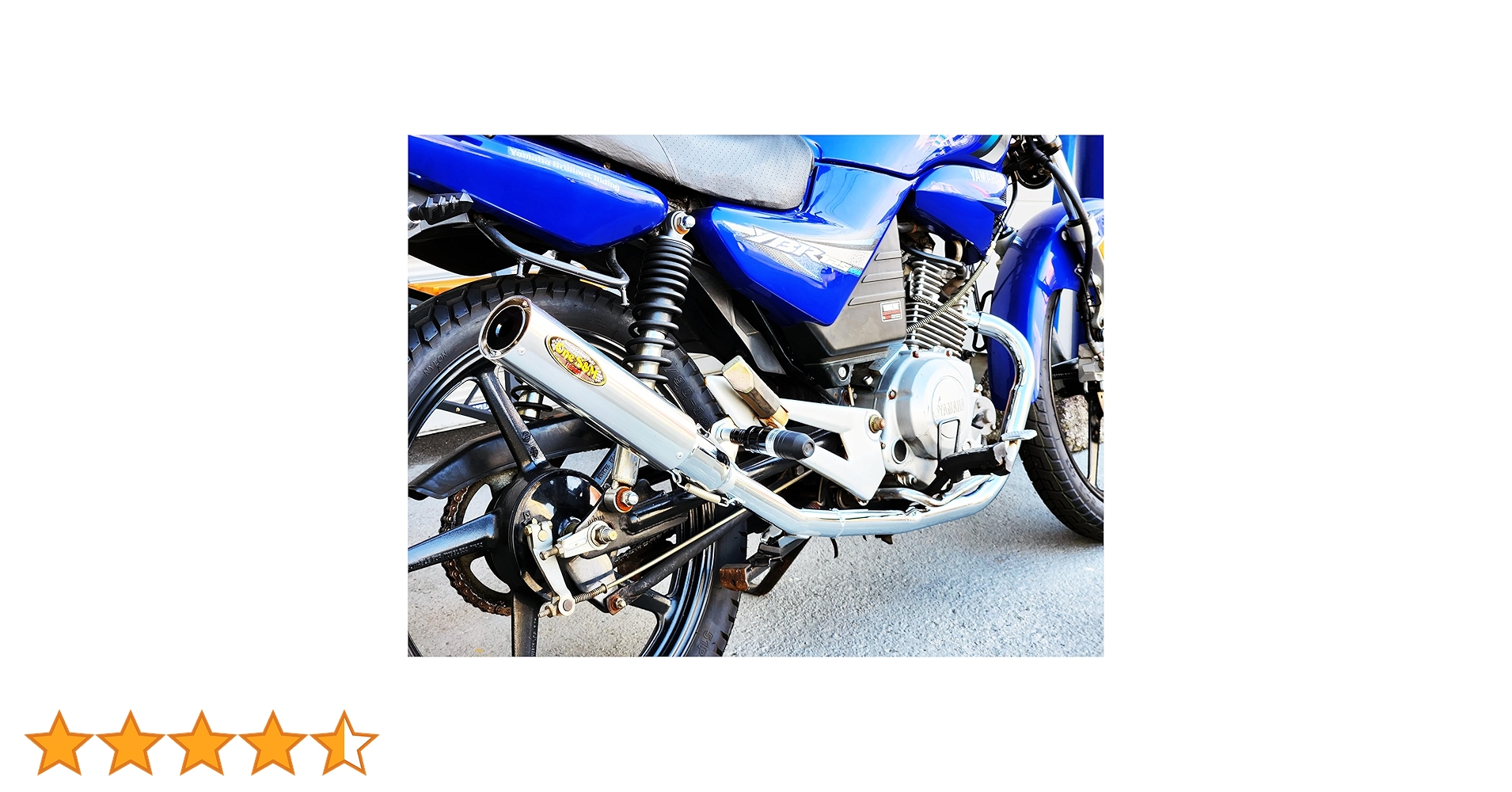 ワンズアンドエム　YBR125 マフラー　フルエキゾースト YBR125 専用 フルエキゾーストマフラー キャブ車 FI車兼用